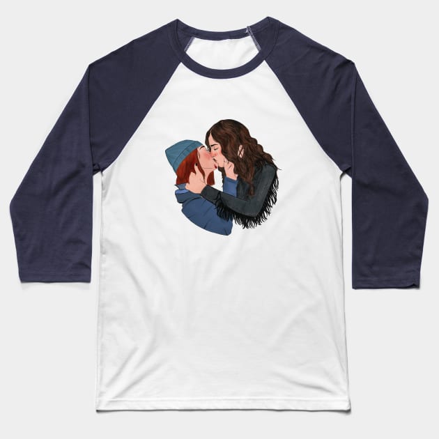 Wynhaught - 4x02 Kiss Baseball T-Shirt by wynhaaughtcolbs